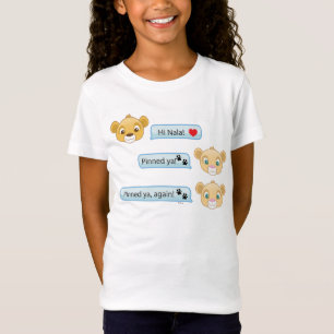 Simba Nala Conversation 2 T-Shirt