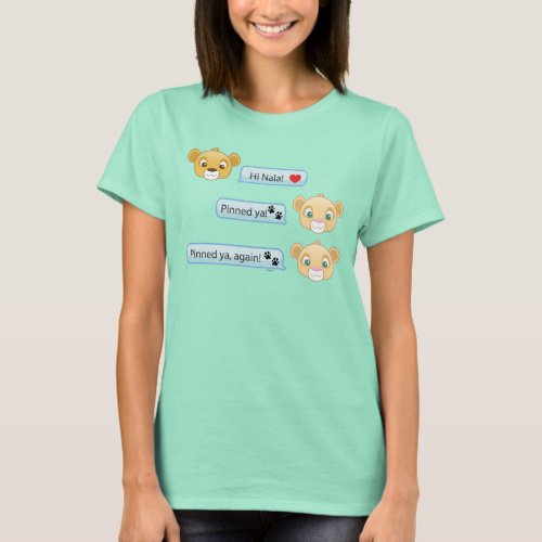 Simba Nala Conversation 2 T_Shirt
