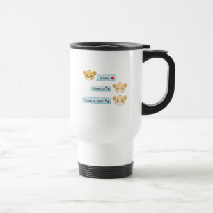 Simba Nala Conversation Travel Mug