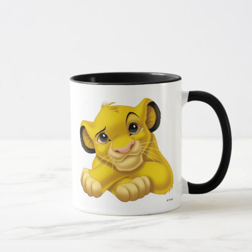 Simba The Lion King Raised Eyebrow Disney Mug