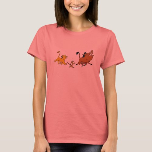 Simba Timon and Pumba Disney T_Shirt