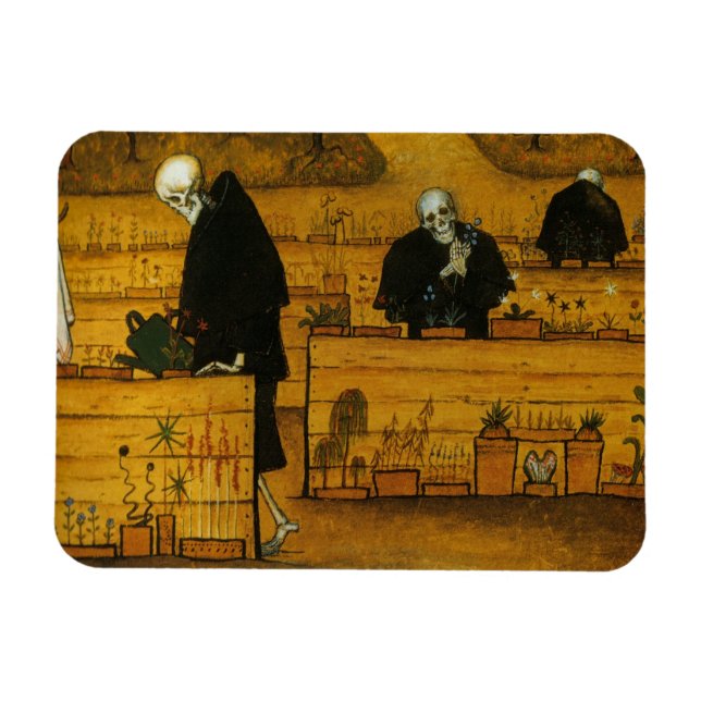 Simberg’s Garden of Death magnet (Horizontal)