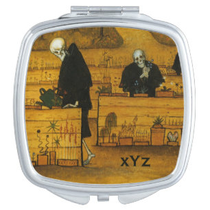 Simberg’s Garden of Death pocket mirror