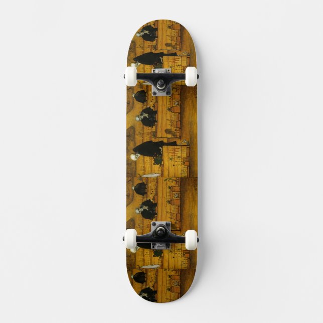 Simberg’s Garden of Death skateboard Deck (Front)