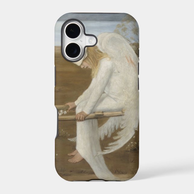 Simberg’s Wounded Angel iPhone case (Back)