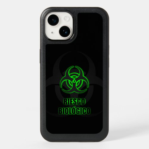 Smbolo Verde Brillante de Riesgo Biolgico OtterBox iPhone 14 Case