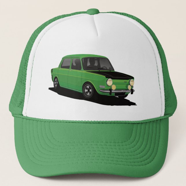 Simca 1000 Rallye | 9 car color options Trucker Hat (Front)
