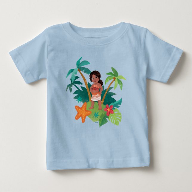 Simea Island Graphic Baby T-Shirt (Front)