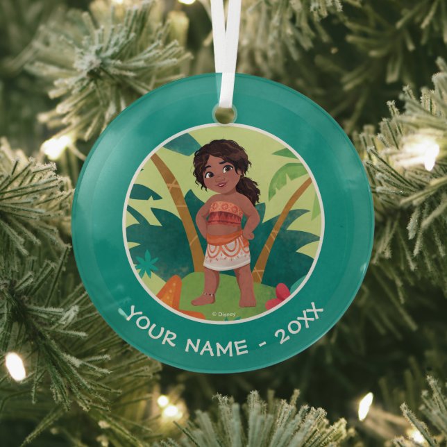 Simea Island Graphic Glass Ornament (Insitu)