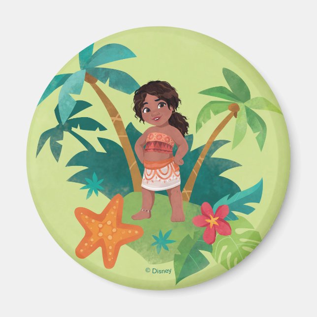 Simea Island Graphic Magnet (Front)