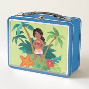 Simea Island Graphic Metal Lunch Box