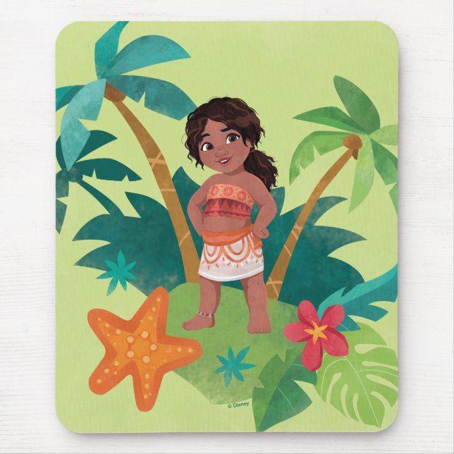 Simea Island Graphic Mouse Pad (Front)