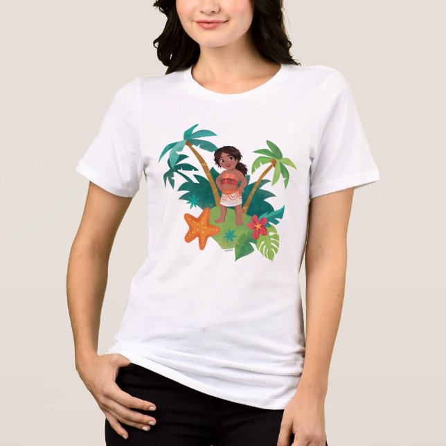 Simea Island Graphic Tri-Blend Shirt (Front)