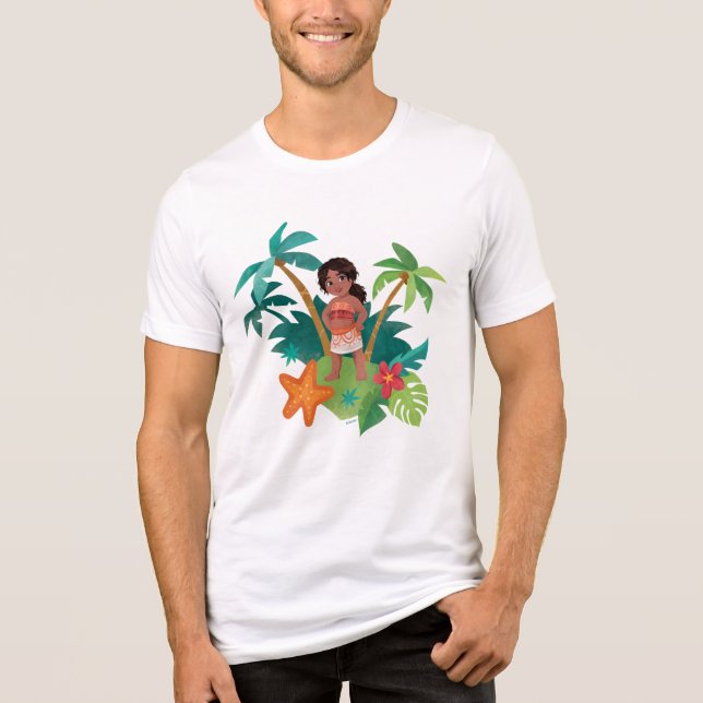 Simea Island Graphic Tri-Blend Shirt (Front)