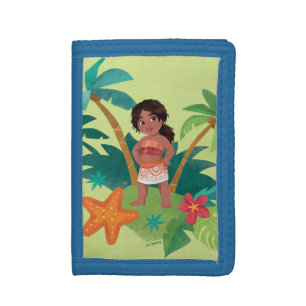 Simea Island Graphic Tri-fold Wallet