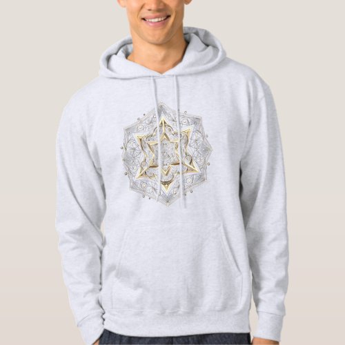 Simetrical and geometrical pattern  hoodie