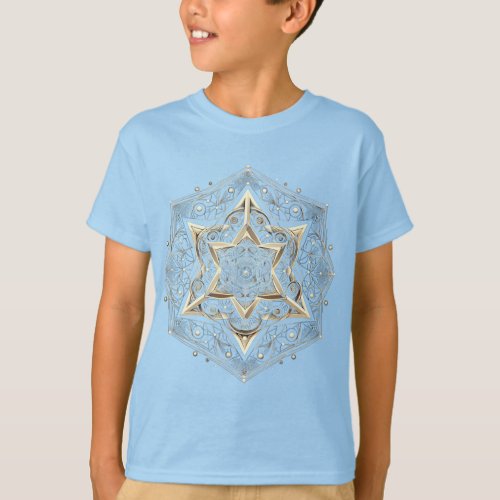 Simetrical and geometrical pattern  T_Shirt