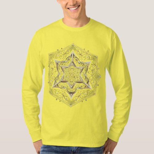 Simetrical and geometrical pattern  T_Shirt