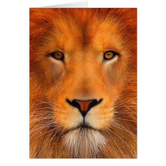 Simha Lion Face Cards (Front)