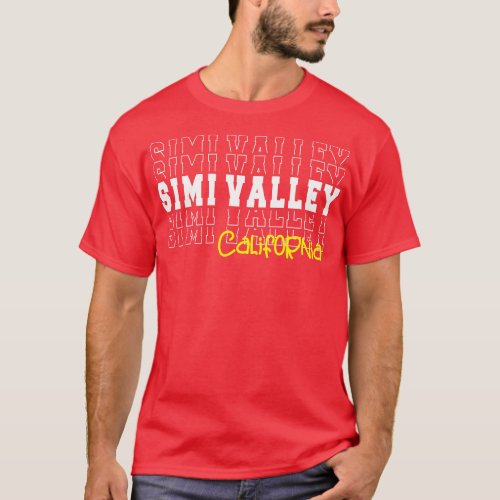 Simi Valley city California Simi Valley CA T_Shirt