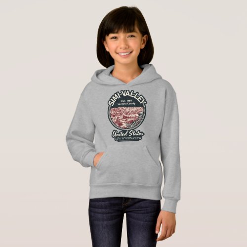 SIMI VALLEY CITY _ CALIFORNIA VINTAGE HOODIE