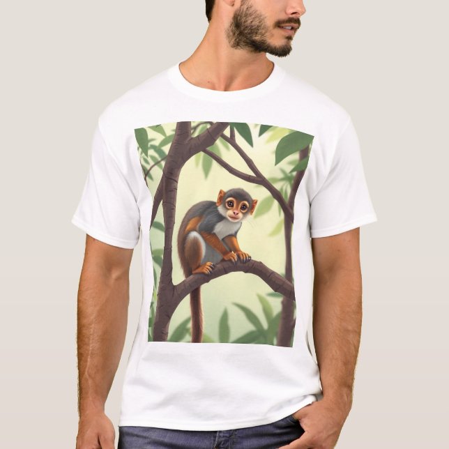 Simian Chronicles: Tales of the Monkey Kingdom T-Shirt (Front)