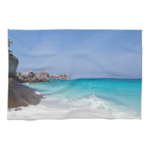 Similan White sand beach and turquoise blue sea