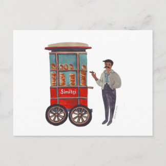 Simitçi (Simit) Postcard