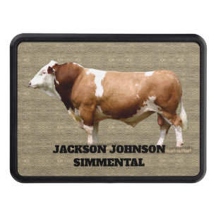 Simmental Bull Hitch Cover