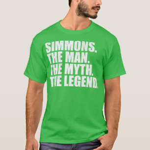 SimmonsSimmons Family name Simmons last Name Simmo T-Shirt