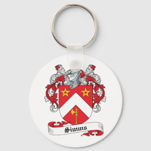 Simms Family Crest Keychain