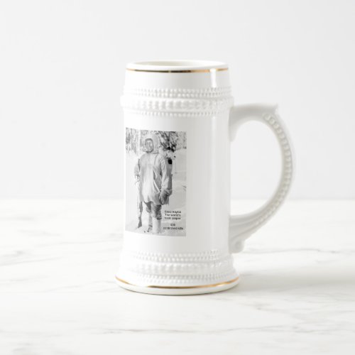 Simo Hayha _ the worlds greatest sniper Beer Stein
