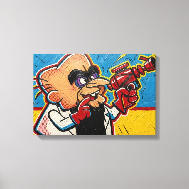 Simon Bar Sinister Canvas Print (Front)