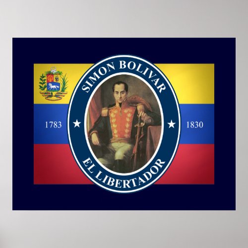 Simon Bolivar Poster