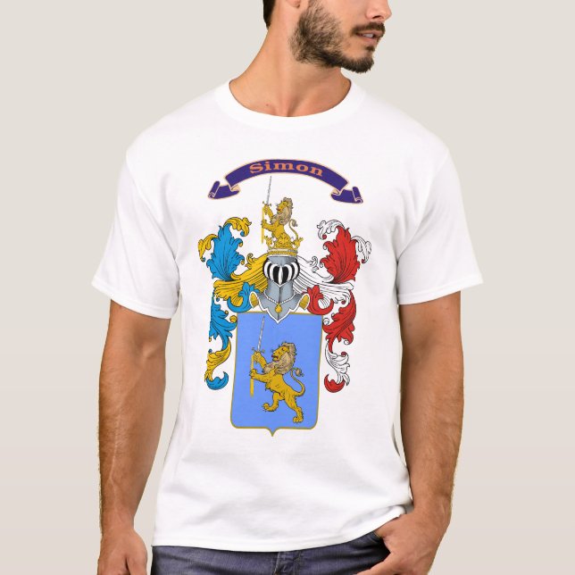 Simon Family Hungarian Crest T-shirt (Front)