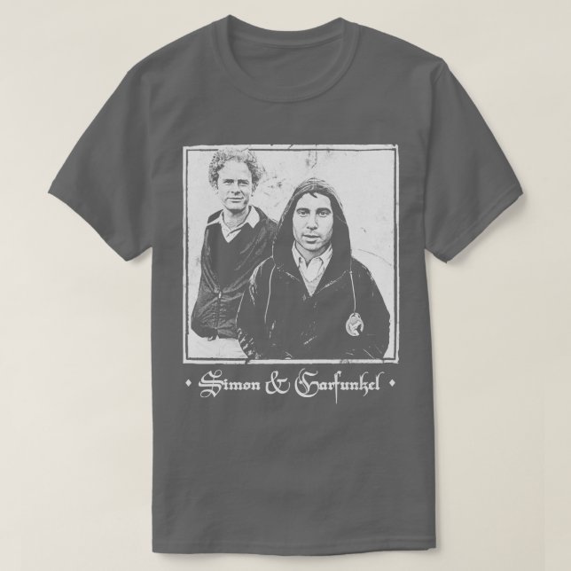 Simon Garfunkel Vintage FadedStyle Aesthetic 1 T-Shirt (Design Front)