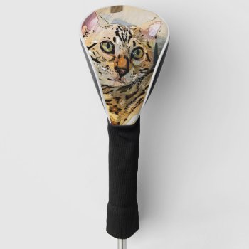 Simon In Light Golf Head Cover by manewind at Zazzle