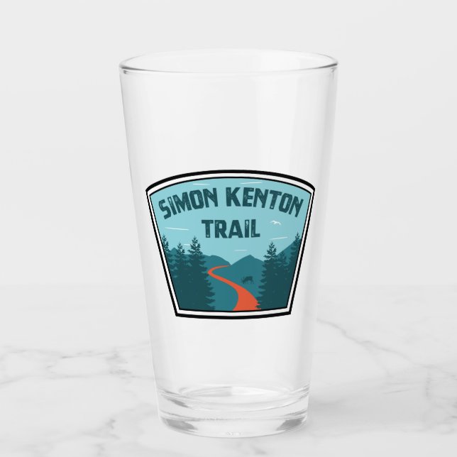 Simon Kenton Trail Glass (Front)