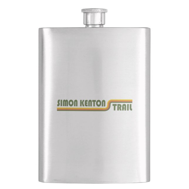 Simon Kenton Trail Ohio Flask (Front)