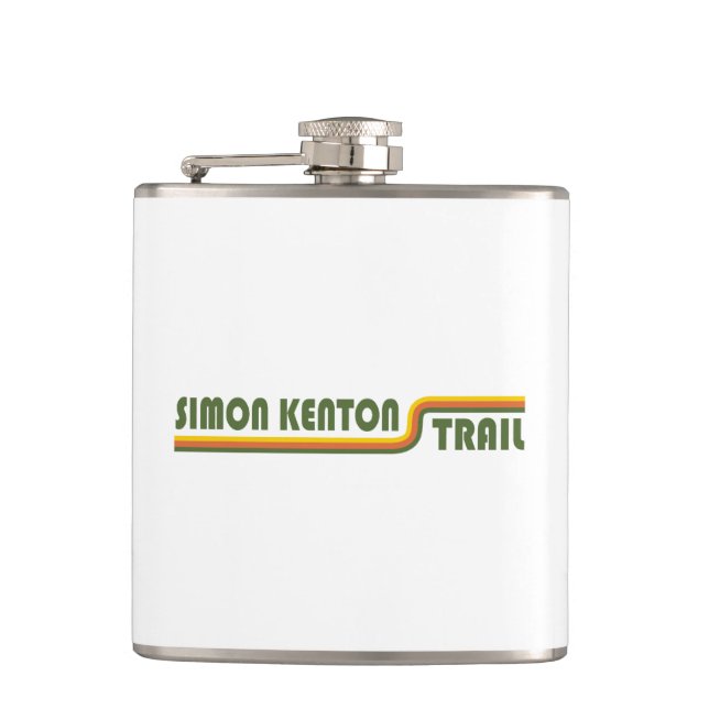 Simon Kenton Trail Ohio Flask (Front)