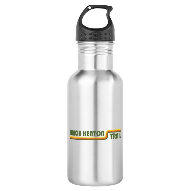 Simon Kenton Trail Ohio Stainless Steel Water Bottle (Front)