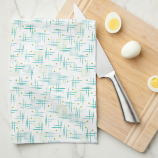 Simon Says! - in Nifty Teal Kitchen Towel