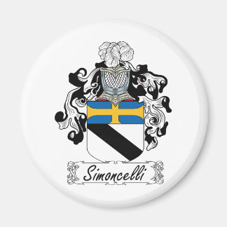 Simoncelli Family Crest Magnet