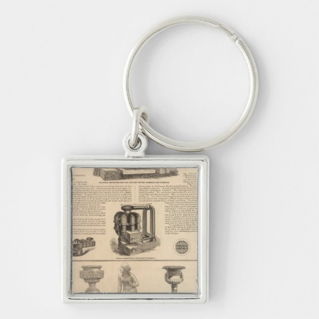 Simonds Manufacturing Company Stewart Keychain (Front)