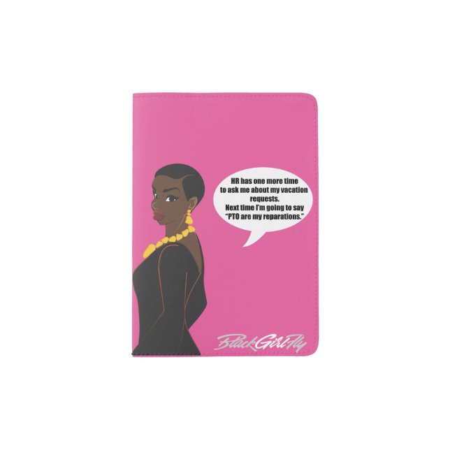 Simone decides that PTO = Reparations Passport Holder (Front)