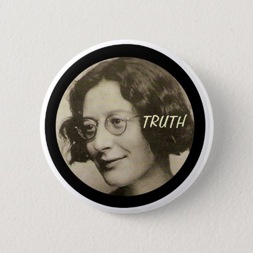 Simone Weil Button