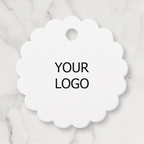 SIMPEL MINIMAL WHITE CUSTOM LOGO HERE NAME HERE GI FAVOR TAGS