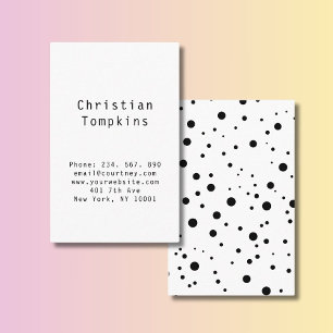 Simpel Pattern Business Card