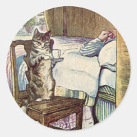 Simpkin the Cat Serves Tea - Beatrix Potter