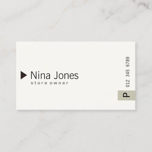Customizable simple #01 business cards